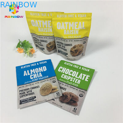 12oz στάση 1 λίβρας επάνω Ziplock στις τσάντες, Ziplock σκονών καρυκευμάτων εκτύπωση μεταλλινών σακουλών