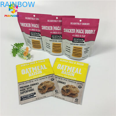 Gravure η στάση εκτύπωσης επάνω Ziplock στη συσκευασία τοποθετεί τον καφέ βανίλιας/τη σκόνη πρωτεΐνης γάλακτος σε σάκκο