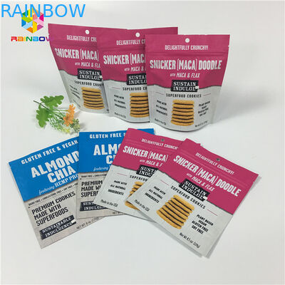 Gravure η στάση εκτύπωσης επάνω Ziplock στη συσκευασία τοποθετεί τον καφέ βανίλιας/τη σκόνη πρωτεΐνης γάλακτος σε σάκκο