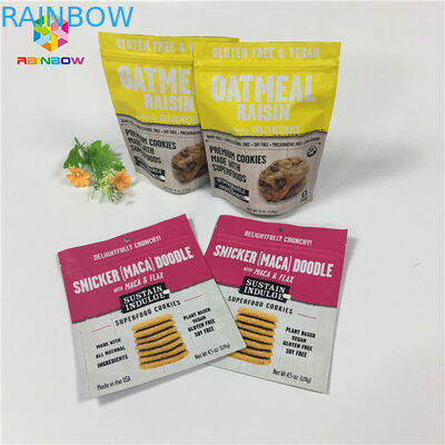 Gravure η στάση εκτύπωσης επάνω Ziplock στη συσκευασία τοποθετεί τον καφέ βανίλιας/τη σκόνη πρωτεΐνης γάλακτος σε σάκκο