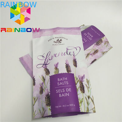 Συγκολλήστε τις καλλυντικές τσάντες φερμουάρ, συσκευασία μασκών προσώπου φύλλων αλουμινίου αργιλίου για τη φροντίδα δέρματος με θερμότητα