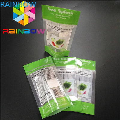 Βιοδιασπάσιμη στάση φύλλων αλουμινίου αργιλίου επάνω αλατισμένη σακούλα για μεταφορά πτωμάτων θίχουλων λουτρών σακουλών στη συσκευάζοντας