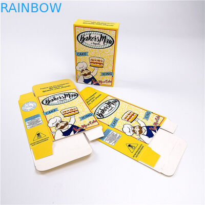 Τυπωμένο χρώμα κιβωτίων CMYK εγγράφου ζαρωμένου χαρτονιού συνήθεια για την εξωτερική συσκευασία τροφίμων