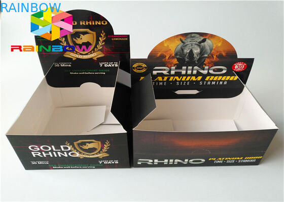 Φιλικό κιβώτιο εγγράφου επίδειξης Eco, αντίθετη συσκευασία ενεργειακών φραγμών πρόχειρων φαγητών κιβωτίων περικαλυμμάτων δώρων