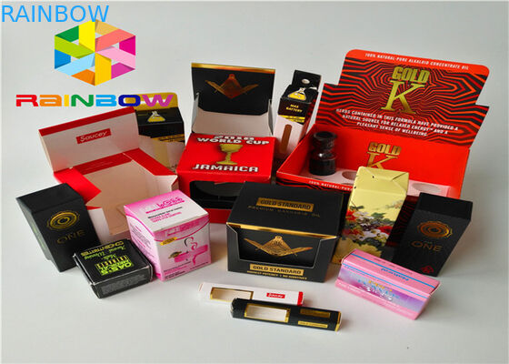 Το ανακυκλωμένο έγγραφο ζάρωσε το λιανικό αντίθετο κιβώτιο επίδειξης για τον υγρό ε ατμού χυμό Vape ε