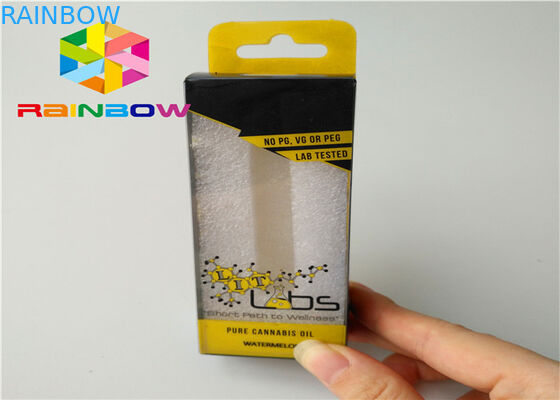 Μακρύ κιβώτιο εγγράφου διάρκειας ζωής που συσκευάζει 0.5ml - Dropper πετρελαίου 30ml CBD συσκευασία μπουκαλιών