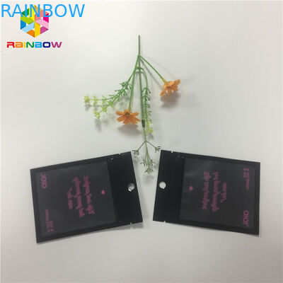 Συγκολλημένη με θερμότητα συνήθεια τσαντών συσκευασίας φύλλων αλουμινίου που τυπώνει ένας δευτερεύων σαφής διαφανής Resealable