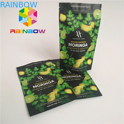 Ο καφές τρίβει τη συσκευάζοντας στάση επάνω στην αλατισμένη σακούλα συσκευασίας λουτρών σώματος φύλλων αλουμινίου αργιλίου τσαντών Κ