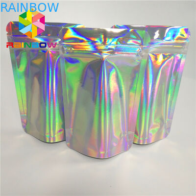 Πλαστικές σακούλες επέκτασης τρίχας καλλυντικών που συσκευάζουν την επαναχρησιμοποιήσιμη Ziplock Mylar τσάντα