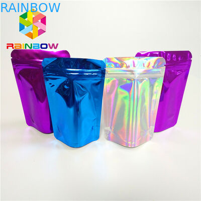 Πλαστικές σακούλες επέκτασης τρίχας καλλυντικών που συσκευάζουν την επαναχρησιμοποιήσιμη Ziplock Mylar τσάντα