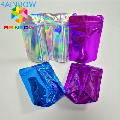 Πλαστικές σακούλες επέκτασης τρίχας καλλυντικών που συσκευάζουν την επαναχρησιμοποιήσιμη Ziplock Mylar τσάντα