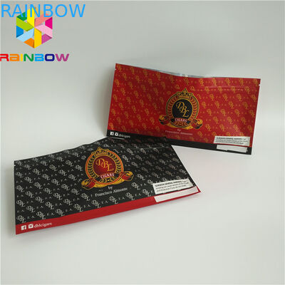 Resealable Ziplock πλαστικές σακούλες που συσκευάζουν τη σαφή ολογραφική παγωμένη αποθήκευση τροφίμων πούρων