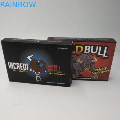 Πτυσσόμενες σακούλες συνήθειας που συσκευάζουν τη χαρτονένια ημέρα 7 300gsm κιβώτιο χαπιών 2 ημερών