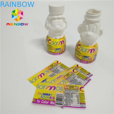 Το πλαστικό PVC συρρικνώνεται τη θερμότητα ετικετών μανικιών - ευαίσθητο περικάλυμμα για το λαιμό μπουκαλιών ποτών