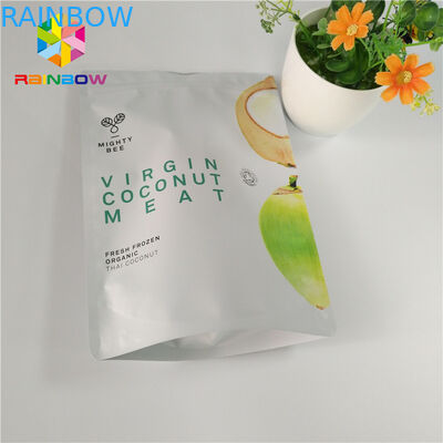 Σαφείς πλαστικές σακούλες μεταλλινών παραθύρων που συσκευάζουν την αλατισμένη θερμοκόλληση λουτρών κρυστάλλου φύλλων αλουμινίου αργιλίου