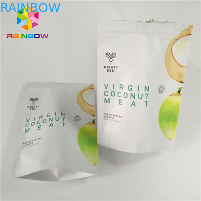 Σαφείς πλαστικές σακούλες μεταλλινών παραθύρων που συσκευάζουν την αλατισμένη θερμοκόλληση λουτρών κρυστάλλου φύλλων αλουμινίου αργιλίου