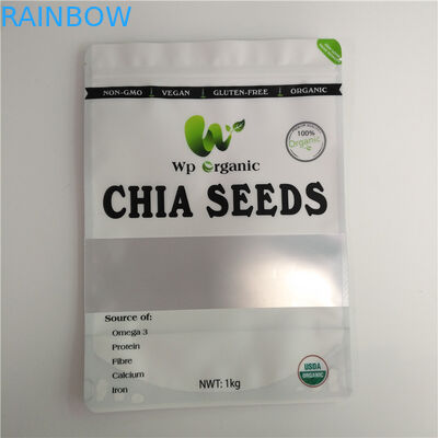 Αργιλίου πλαστική πρόχειρων φαγητών τροφίμων συσκευασία τροφίμων τσαντών ξηρά για τα καρυκεύματα σπόρων ρυζιού ψαριών