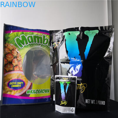 Πλαστική στάση απόδειξης μυρωδιάς επάνω στις συσκευάζοντας τσάντες Mylar λουλουδιών σακουλών Resealable