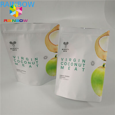 Πλαστική Resealable στάση Mylar φύλλων αλουμινίου αργιλίου επάνω στις σακούλες Doypack για τη συσκευασία ζάχαρης καραμελών πρόχειρων φαγητών