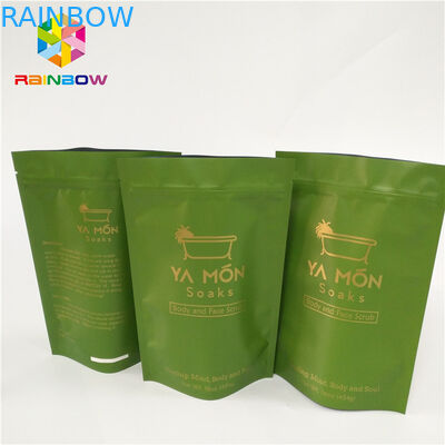 Πλαστική Resealable στάση Mylar φύλλων αλουμινίου αργιλίου επάνω στις σακούλες Doypack για τη συσκευασία ζάχαρης καραμελών πρόχειρων φαγητών