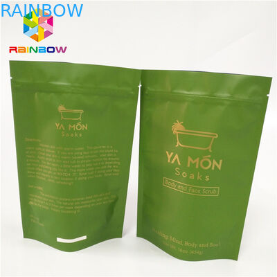 Πλαστική Resealable στάση Mylar φύλλων αλουμινίου αργιλίου επάνω στις σακούλες Doypack για τη συσκευασία ζάχαρης καραμελών πρόχειρων φαγητών