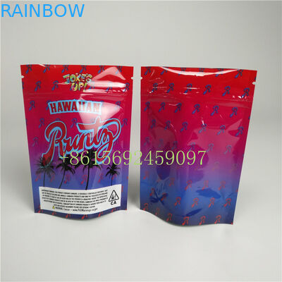 Πλαστική φερμουάρ κλειδαριών βοτανική σακούλα μπισκότων ζιζανίων Runtz αγοριών ζουγκλών θυμιάματος συσκευάζοντας