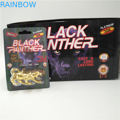 Ανθεκτική κάρτα φουσκαλών που συσκευάζει Mamba/τη φιάλη δύο λίτρων 25k/το δύσκαμπτο ρινόκερο 69 Rox κιβώτιο επίδειξης καψών χαπιών