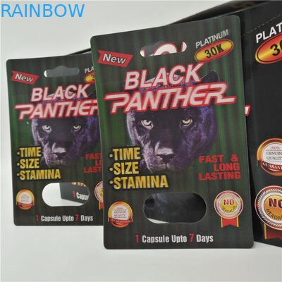 Ανθεκτική κάρτα φουσκαλών που συσκευάζει Mamba/τη φιάλη δύο λίτρων 25k/το δύσκαμπτο ρινόκερο 69 Rox κιβώτιο επίδειξης καψών χαπιών