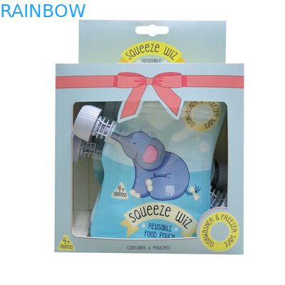 Ζωικό μορφής υγρό σωλήνων επαναχρησιμοποιήσιμο διπλό Ziplock συμπιέσεων σακουλών συσκευάζοντας