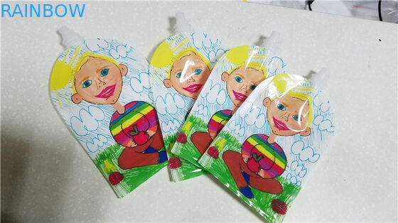 Τα επαναχρησιμοποιήσιμα τρόφιμα σακουλών σωλήνων παιδικών τροφών πίνουν τις Sealable τσάντες εμπορευματοκιβωτίων γάλακτος χυμού