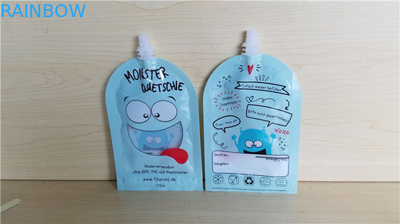 Τα επαναχρησιμοποιήσιμα τρόφιμα σακουλών σωλήνων παιδικών τροφών πίνουν τις Sealable τσάντες εμπορευματοκιβωτίων γάλακτος χυμού