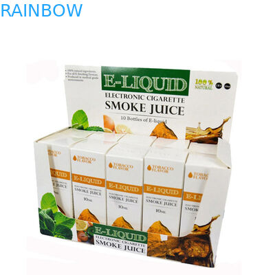 Πτυσσόμενο κιβώτιο εγγράφου που συσκευάζει την υγρή αυτοκόλλητη ετικέττα μπουκαλιών πετρελαίου Ε 10ml 15ml 30ml CBD