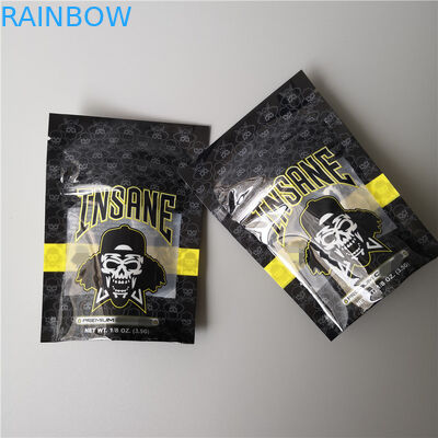 Ziplock συσκευασίας απόδειξης μυρωδιάς μπισκότα Καλιφόρνιας πλαστικών τσαντών που συσκευάζουν την επιφάνεια μεταλλινών