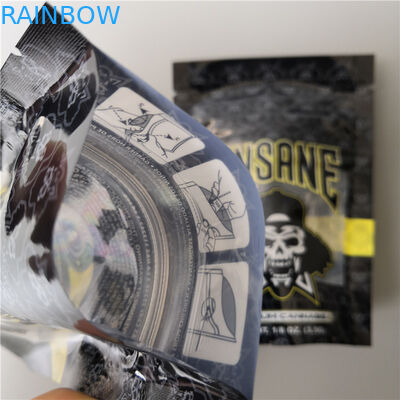 Ziplock συσκευασίας απόδειξης μυρωδιάς μπισκότα Καλιφόρνιας πλαστικών τσαντών που συσκευάζουν την επιφάνεια μεταλλινών