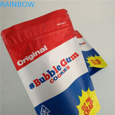 Ziplock απόδειξης παιδιών φύλλων αλουμινίου αργιλίου Gravure συσκευασίας θυμιάματος τσαντών βοτανική εκτύπωση