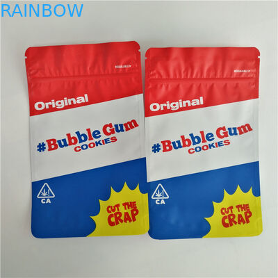 Τυπωμένη συνήθεια στάση κέντρου ανίχνευσης και ελέγχου επάνω στη σακούλα, ασφαλές για τα παιδιά πάχος τσαντών 120-180 Mic Mylar