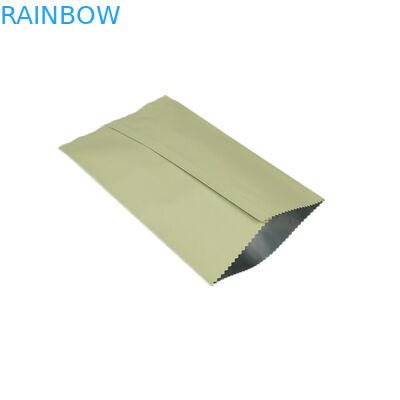 Η συνήθεια περιτυλιγμάτων φύλλων αλουμινίου τύπωσε τη συσκευασία πρόχειρων φαγητών μπισκότων ενεργειακών φραγμών σοκολάτας σακουλών στάσεων επάνω