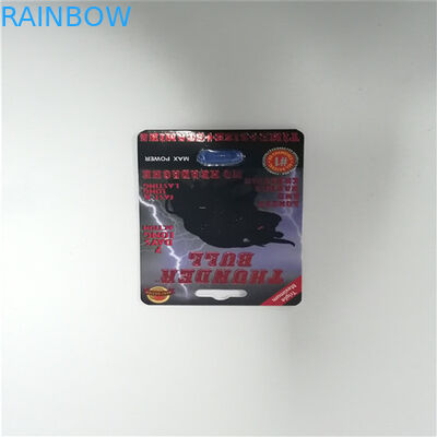 Κάρτα φουσκαλών χαπιών φύλων Poseidon που συσκευάζει το δύσκαμπτο ανακυκλωμένο πακέτο έγγραφο ανυψωτών φύλων Rox