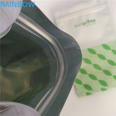 Τυπωμένη συνήθεια στάση Baggies επάνω στη συσκευάζοντας τσάντα σπόρων ξηρών λαχανικών κρεμμυδιών σκόρδου σακουλών