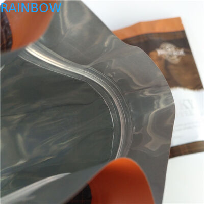 Χαλαρές τσάντες τσαγιού σακουλών Doypack που συσκευάζουν τη στάση επάνω στην εκτύπωση συνήθειας κλειδαριών φερμουάρ