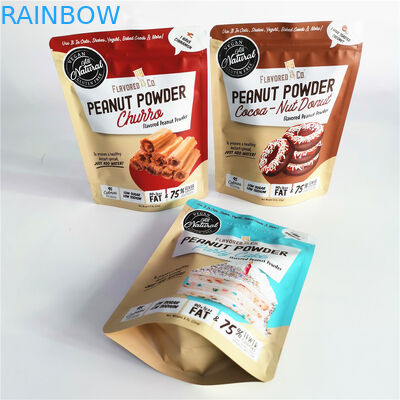 8oz υγρασία τσαντών φύλλων αλουμινίου αλουμινίου σκονών - σακούλες απόδειξης που προσαρμόζονται για τη συσκευασία τροφίμων