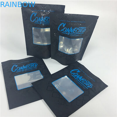 Eco φιλική βοτανική σακούλα καπνών καραμελών φερμουάρ απόδειξης παιδιών θυμιάματος συσκευάζοντας