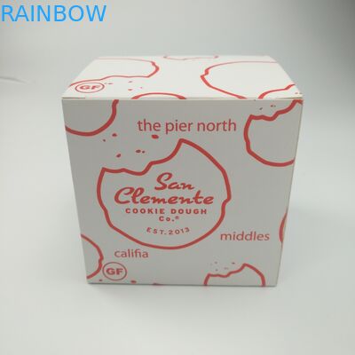 Εγγράφου υλικό τροφίμων βαθμού χαρτονιού σχέδιο γαμήλιων κέικ μεγέθους αποθήκευσης προσαρμοσμένο κιβώτια