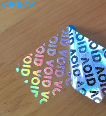 Η PET σαφής συρρικνώνεται το συγκολλητικό αφής τύπο τριγώνων προειδοποίησης αυτοκόλλητων ετικεττών μπράιγ ετικετών μανικιών