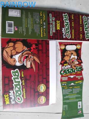 Αρσενικό κιβώτιο εγγράφου καρτών δύναμης σεξουαλικό τρισδιάστατο που συσκευάζει την αρχαιότερη τρισδιάστατη επίδραση της Zen για τα χάπια φύλων