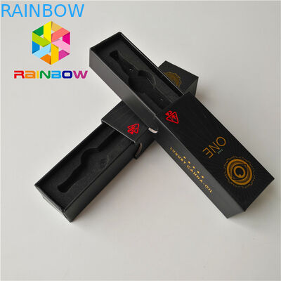 Η προσαρμοσμένη κασέτα Mylar Cbd Vape σχεδίου τοποθετεί την επιφάνεια μεταλλινών συσκευασίας σε σάκκο τελειώνει