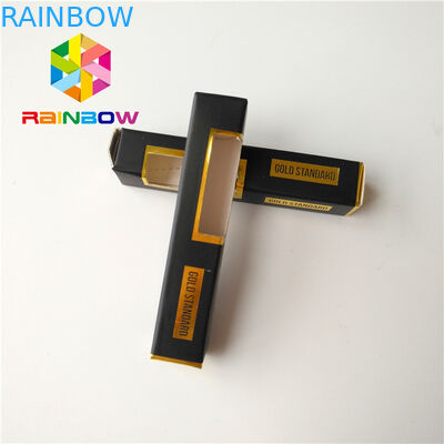 Η προσαρμοσμένη κασέτα Mylar Cbd Vape σχεδίου τοποθετεί την επιφάνεια μεταλλινών συσκευασίας σε σάκκο τελειώνει