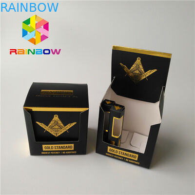 Η προσαρμοσμένη κασέτα Mylar Cbd Vape σχεδίου τοποθετεί την επιφάνεια μεταλλινών συσκευασίας σε σάκκο τελειώνει