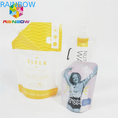 Στιλπνός τελειώστε τη νάυλον υγρή στάση ρίχνει επάνω τη συσκευάζοντας τσάντα συμπιέσεων παιδικών τροφών σακουλών