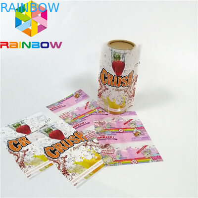 Η εκτύπωση συνήθειας συρρικνώνεται την πλαστική PET/PVC μανικιών υλική στιλπνή επιφάνεια ελασματοποίησης ετικετών